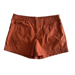 Patagonia Women's Size 12 Organic Cotton Blend Chino Terracotta Shorts